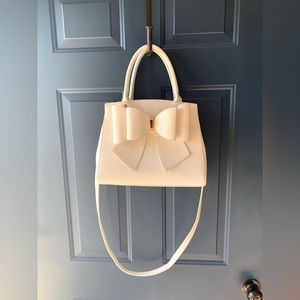 NWOT Grossi White Purse